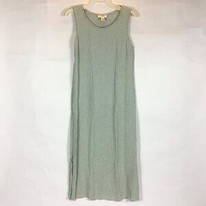 (PO) Talbots petites, Wht & Grn Dress